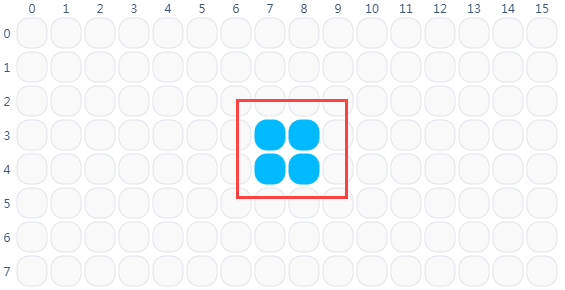 8×16 blue LED Matrix - 图8